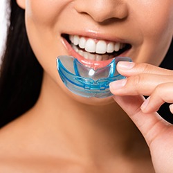 mouthguard used for dental implant care in Assonet