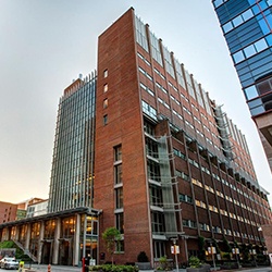 Outside view of dental school