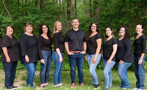 Assonet Massachusetts dentist and dental team