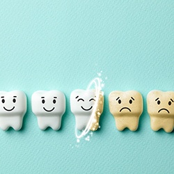 Illustration of teeth whitening in Assonet